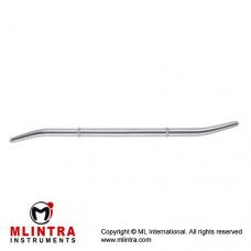 Hank Uterine Dilator Fig. 19/20 Brass - Chrome Plated, 26.5 cm - 10 1/2" Diameter 9.5 - 10.0 mm Ø